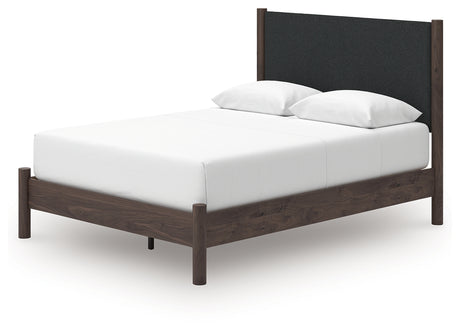 Side alternate view of Pamytta Queen Upholstered Bed