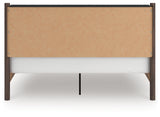 Back view of Pamytta king bed frame