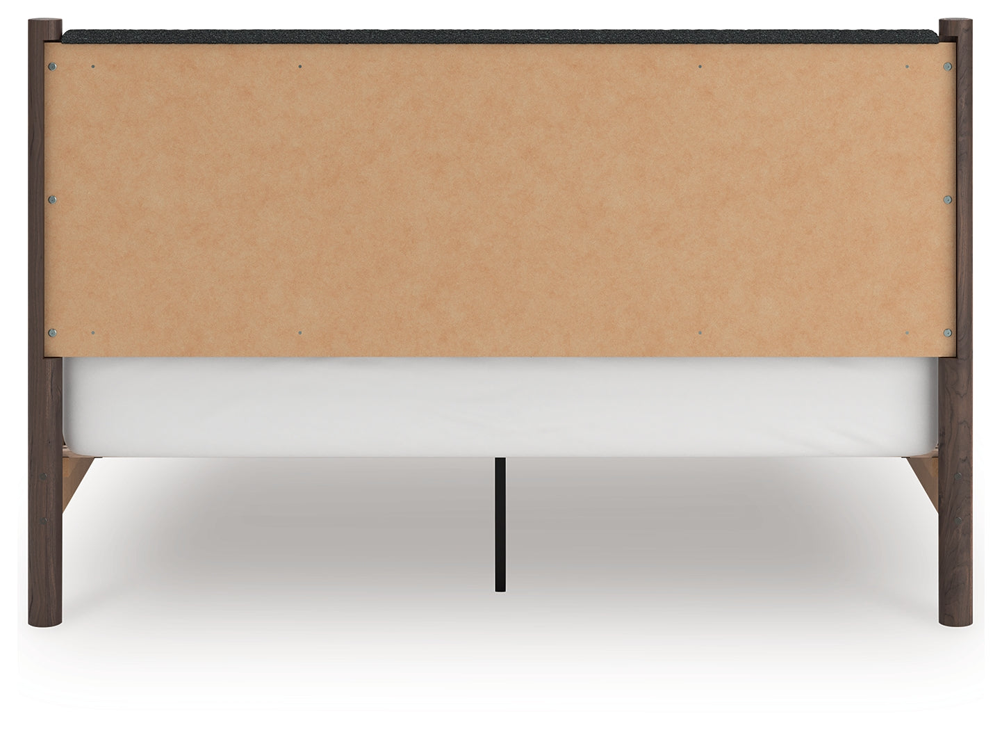 Back view of Pamytta king bed frame