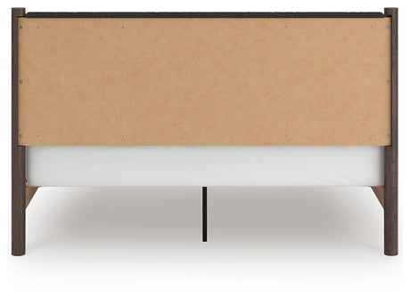Back view of Pamytta king bed frame