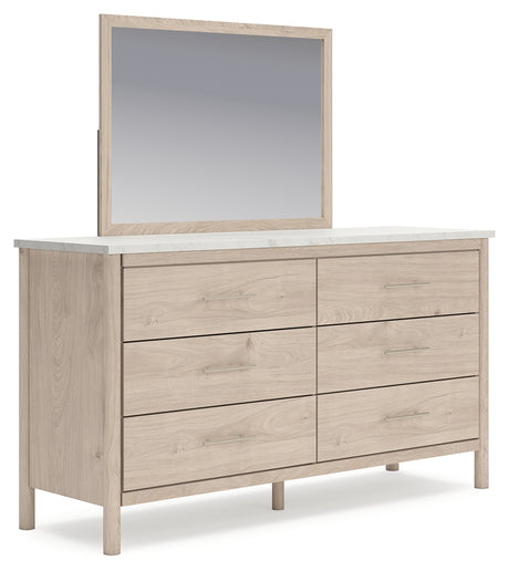 Cadmori dresser angled view showing drawers closed