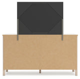 Cadmori Two-Tone Dresser And Mirror