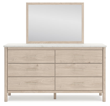 Cadmori dresser and mirror head on view