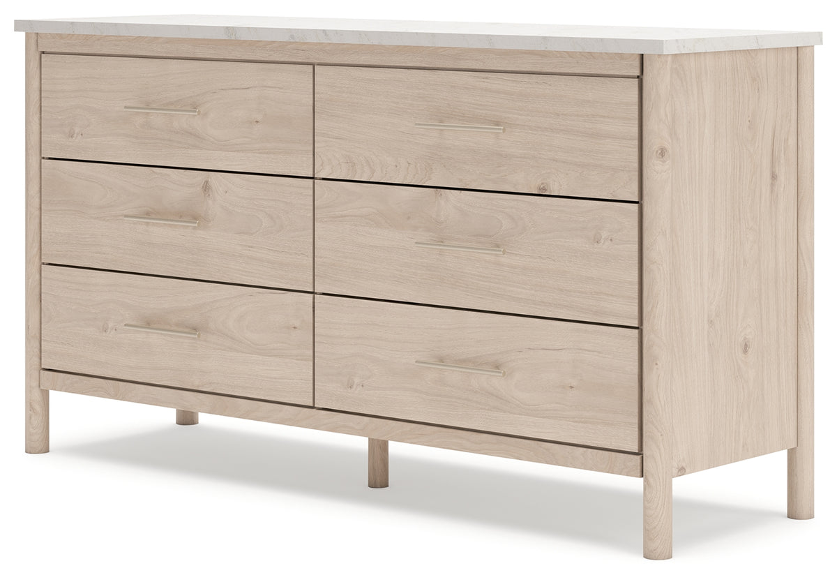 Cadmori Two-Tone Dresser alternate angled side view