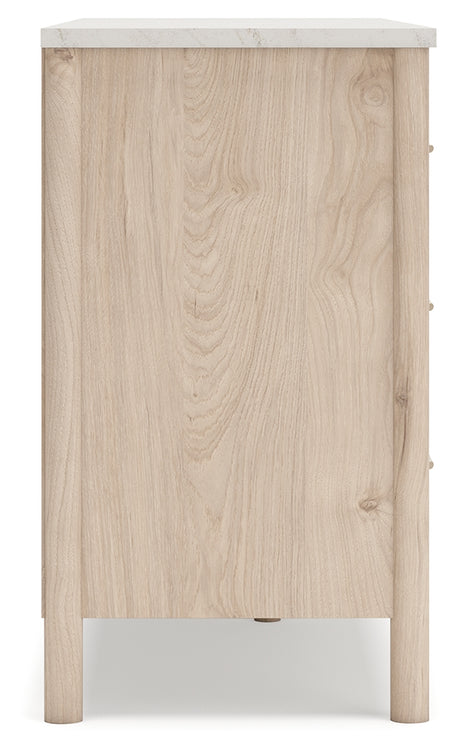 Cadmori Two-Tone Dresser side view