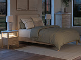 Cadmori Nightstand lifestyle image with lamp and décor