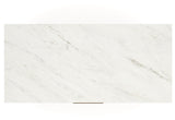 Top view close-up of Cadmori marble style top