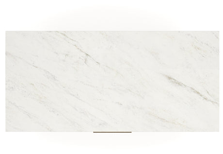 Top view close-up of Cadmori marble style top