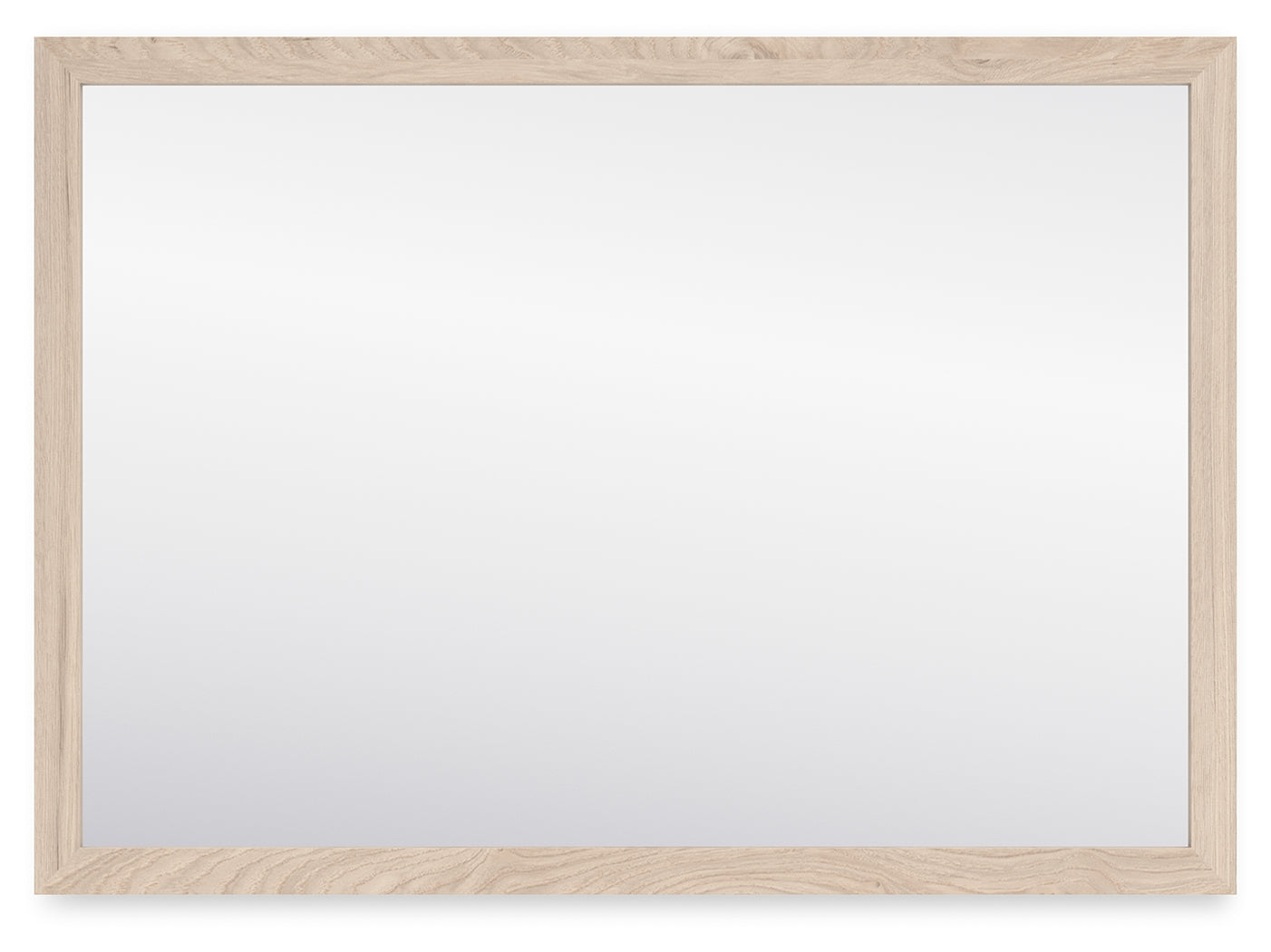 Cadmori bedroom mirror side angle showing frame