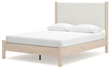 Cadmori bed footboard and side rail detail