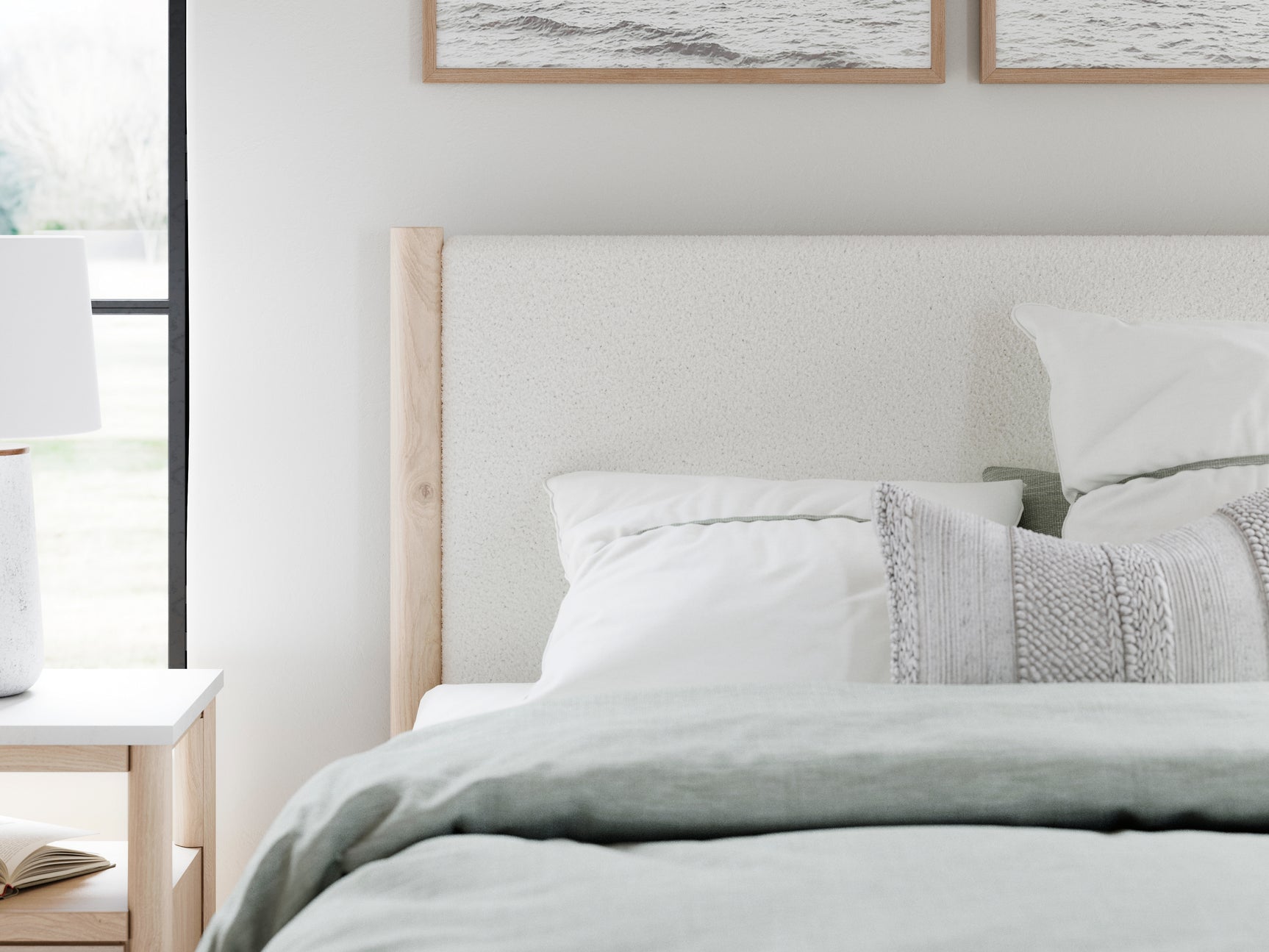 Cadmori bed headboard close-up