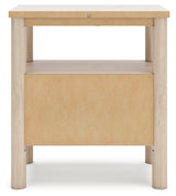 Back view of Cadmori Nightstand