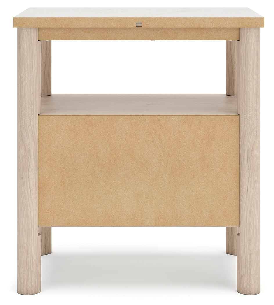 Back view of Cadmori Nightstand