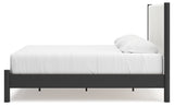 Cadmori bed viewed from footboard angle