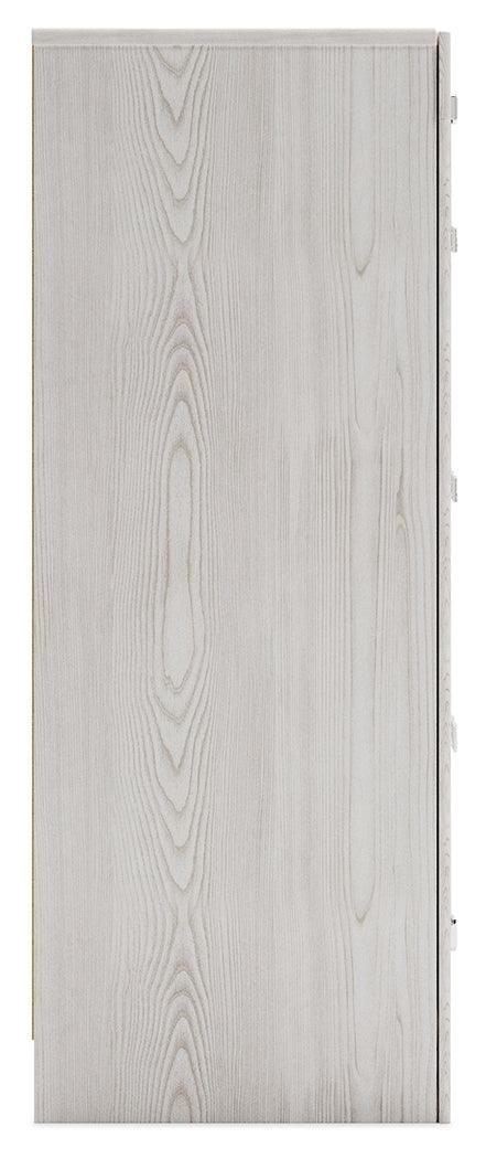 Altyra White Dresser alternate side angle