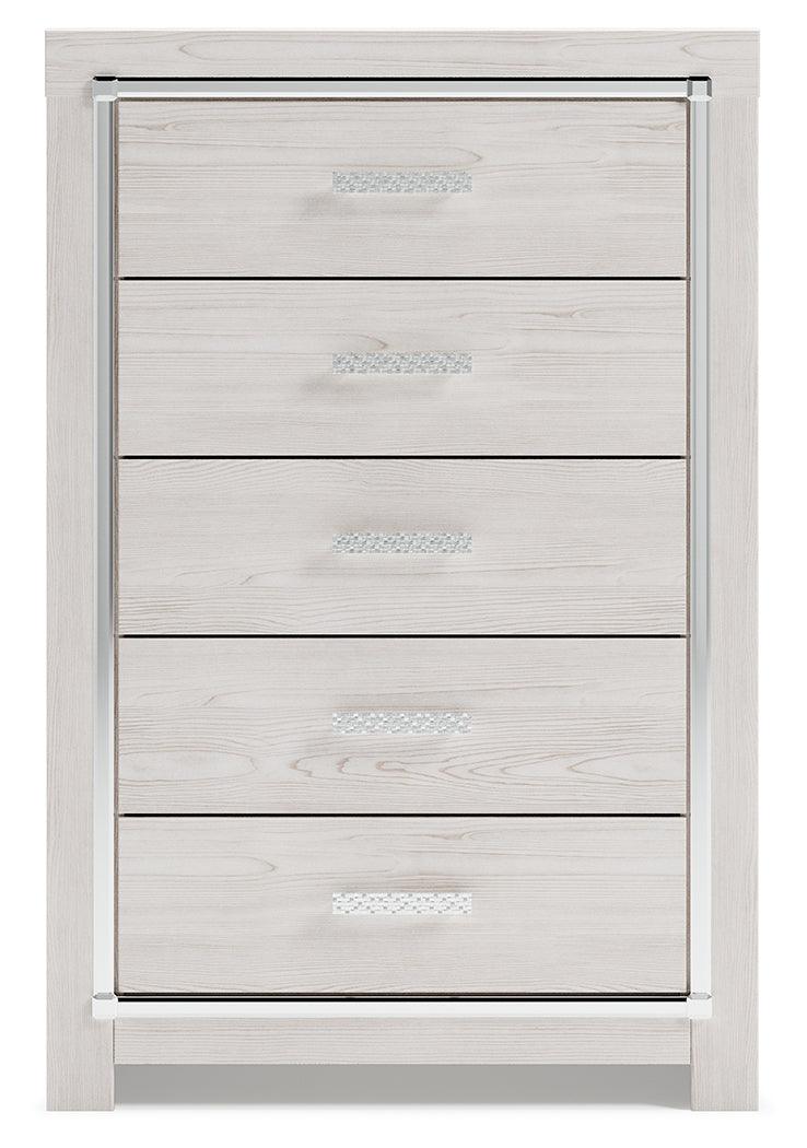 Altyra Chest of Drawers head-on view