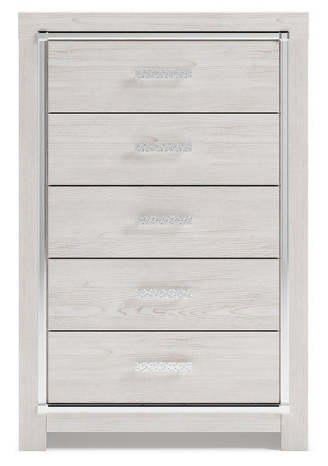 Altyra Chest of Drawers head-on view