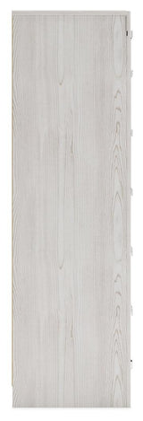 Altyra White Chest side angle showing faceted chrome accents