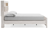 Side view displaying platform rails and overall finish
