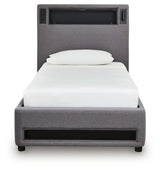Verishaw Bed front view LED lighting off