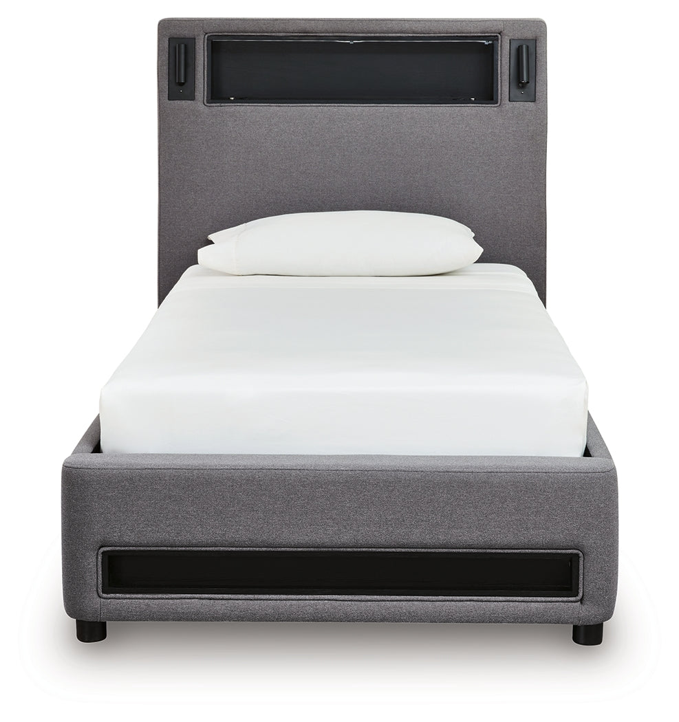 Verishaw Bed front view LED lighting off