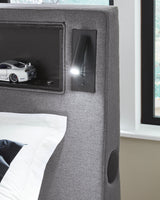 Verishaw Bed adjustable LED reading light close-up