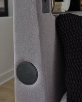 Product swatch of upholstery fabric