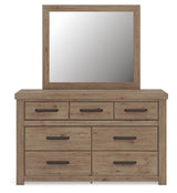 Oliandon Light Brown Panel Bedroom Set view 15