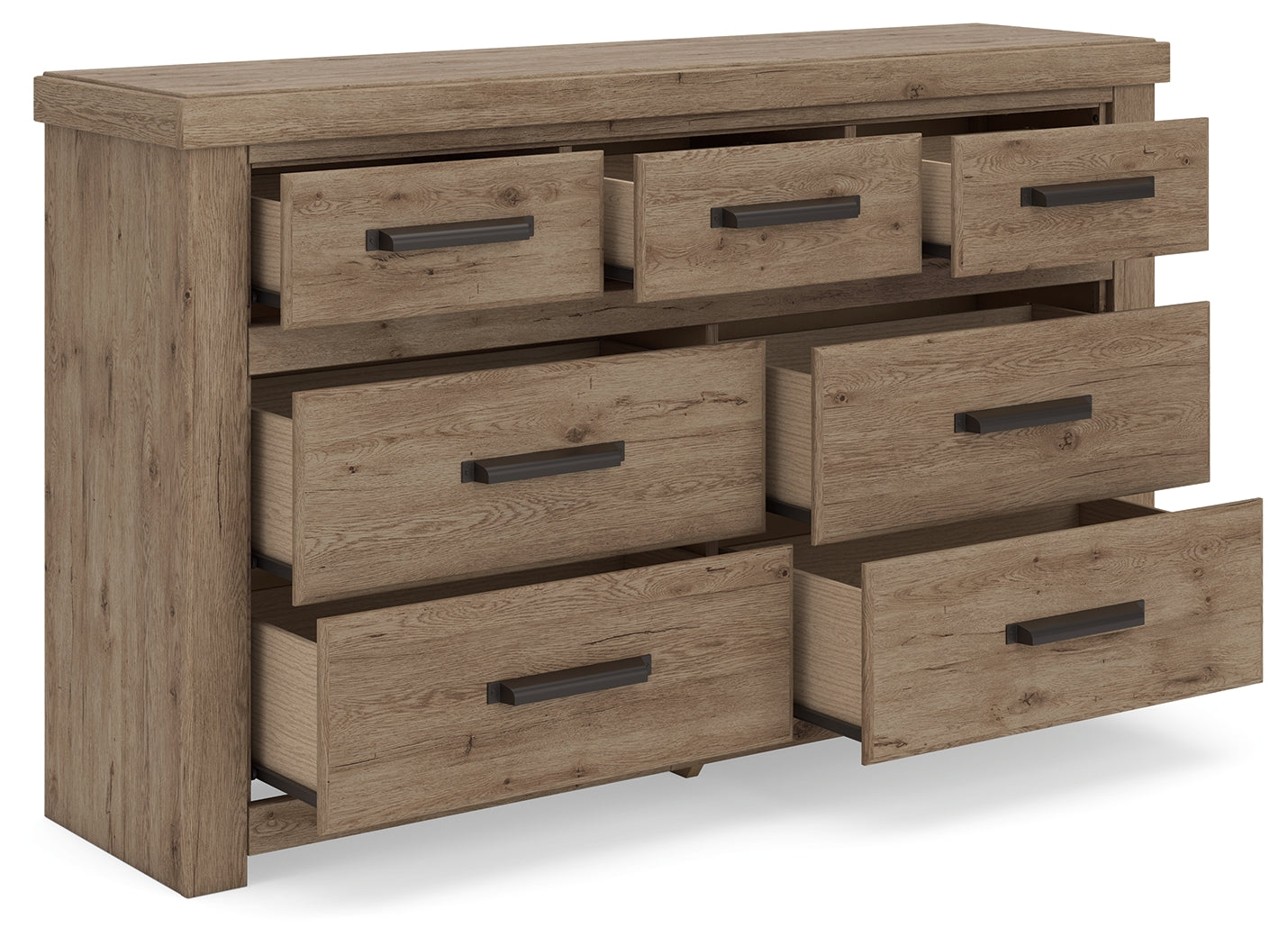 Oliandon Dresser open drawer showing interior