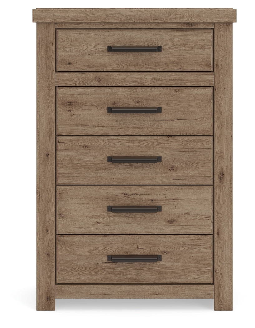 Oliandon Chest of Drawers head-on view