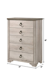 Patterson Driftwood Modern Sturdy, Wood King Panel Bed - Ella Furniture
