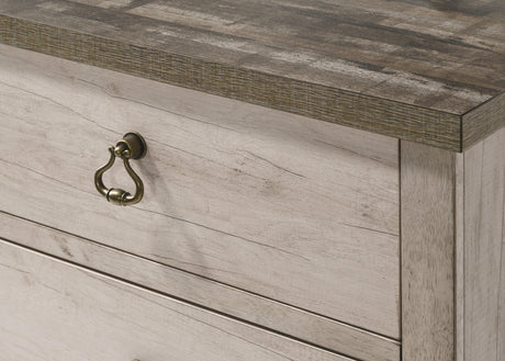 Detail of slat support system under Patterson queen bed