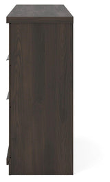 Shaehartin Dark Brown Dresser view 3