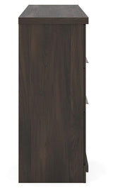 Shaehartin Dark Brown Dresser view 8