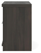 Shaehartin Dark Brown Nightstand view 3