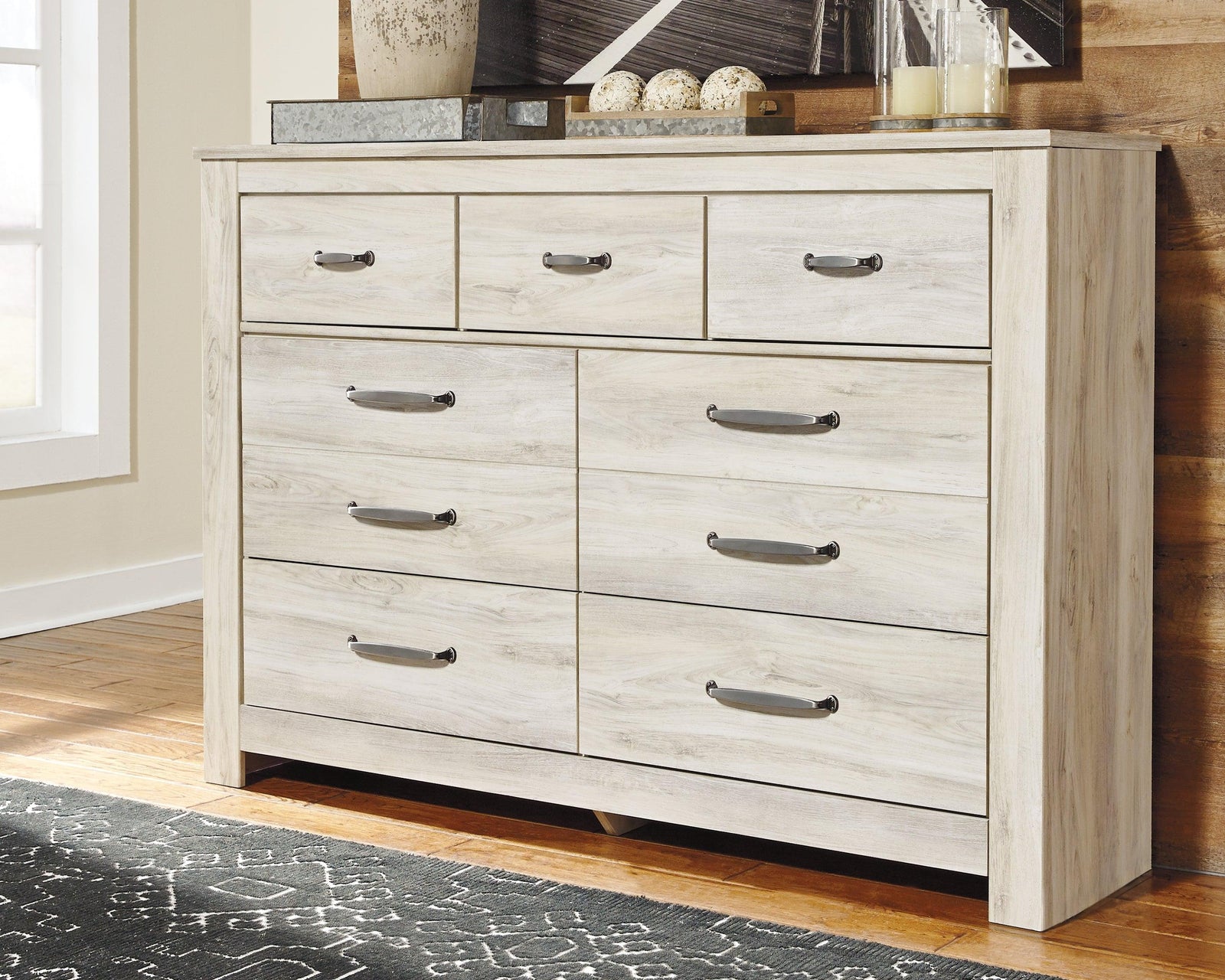 Bellaby Whitewash Dresser - Ella Furniture