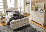 Bellaby Dresser styled with decor items