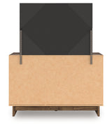 Back angle of dresser hardware