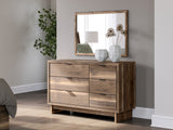 Top angle view of Chirason Dresser and Mirror