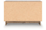 Chirason Brown 6-Drawer Dresser front view