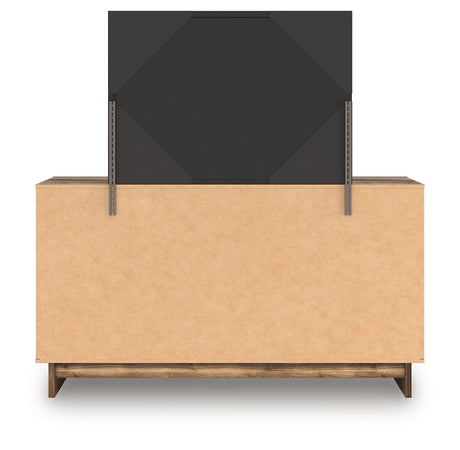 Back view of Chirason Dresser