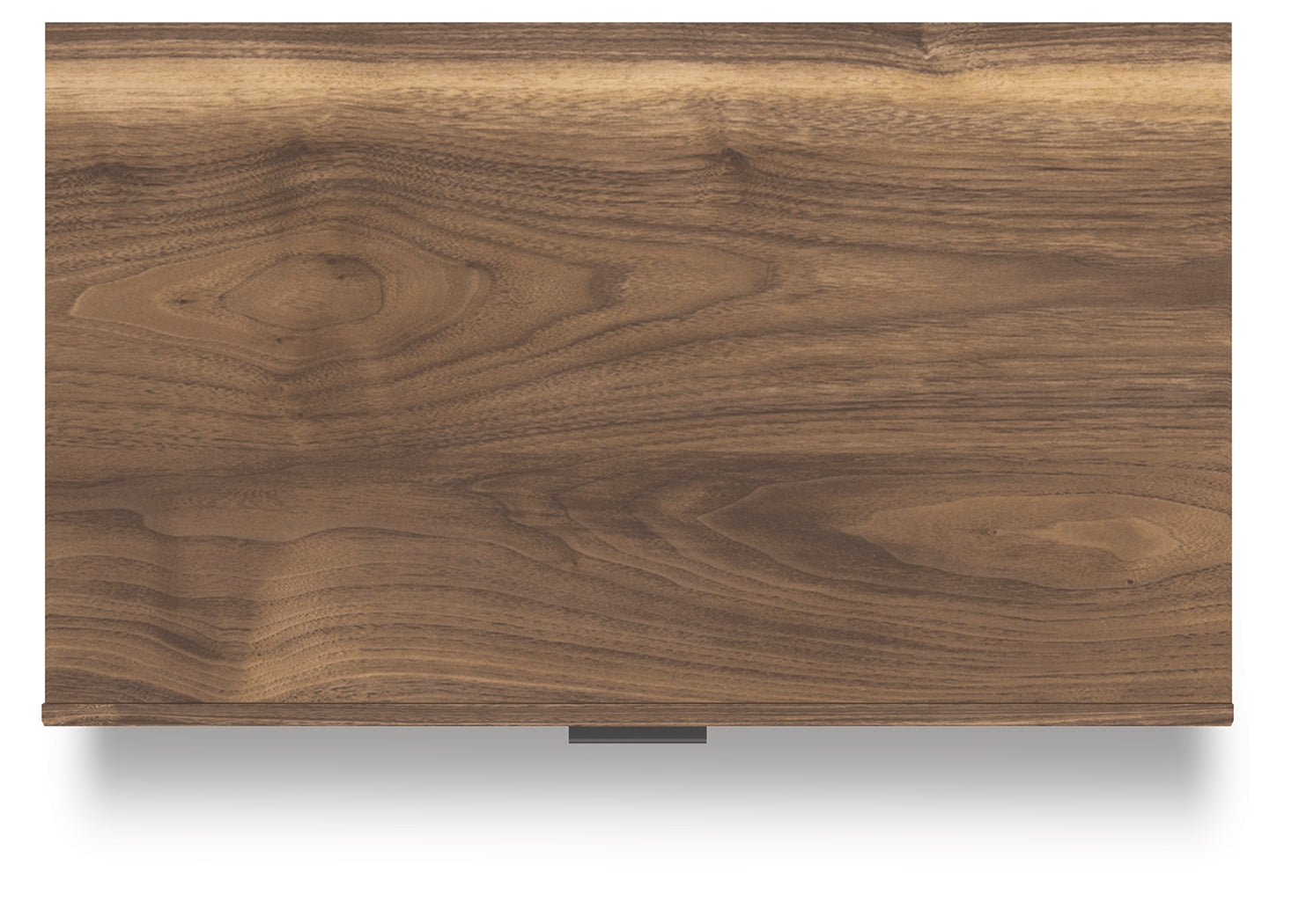 Top view showing surface finish and grain