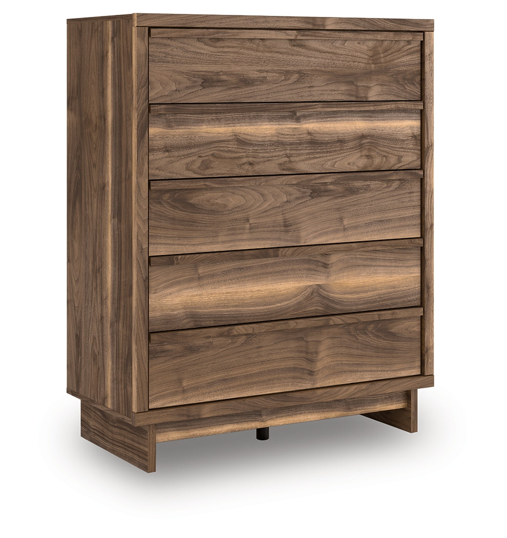Chirason Wide Chest of Drawers side angle