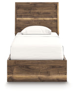 Chirason Twin Panel Bed headboard close-up