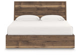 Chirason Bed footboard with storage drawers open