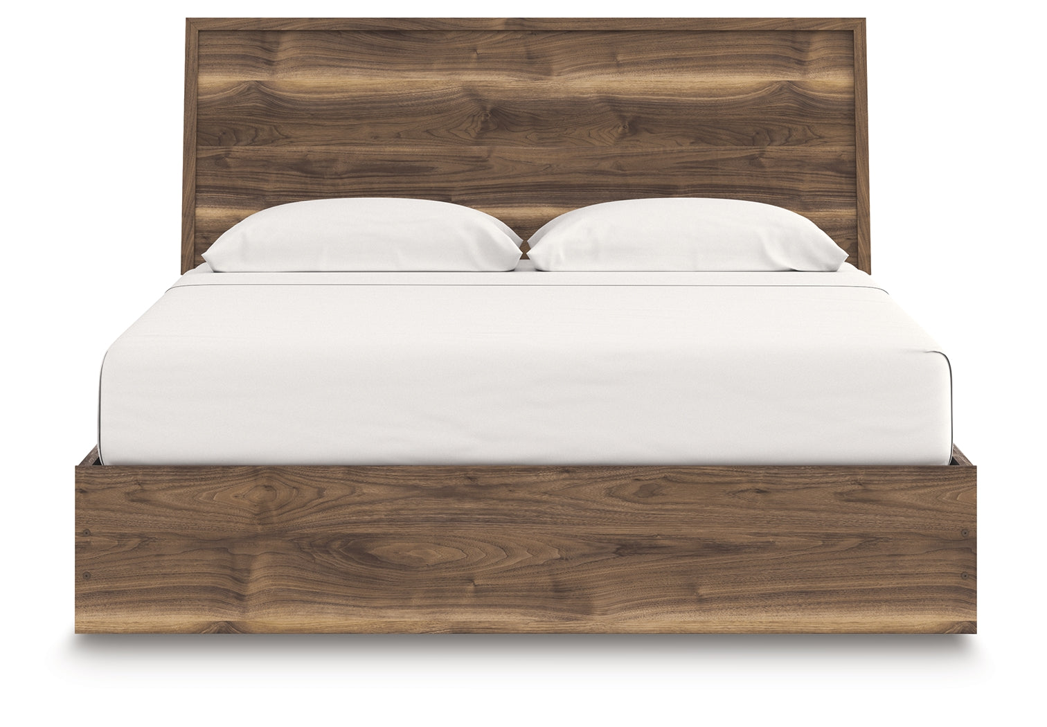 Chirason Bed footboard with storage drawers open