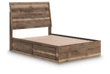 Night view angle of Chirason Full Panel Bed