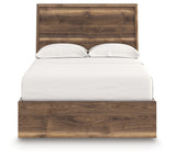 Chirason Brown Full Panel Bed