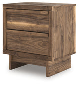 Angled top view of Chirason nightstand