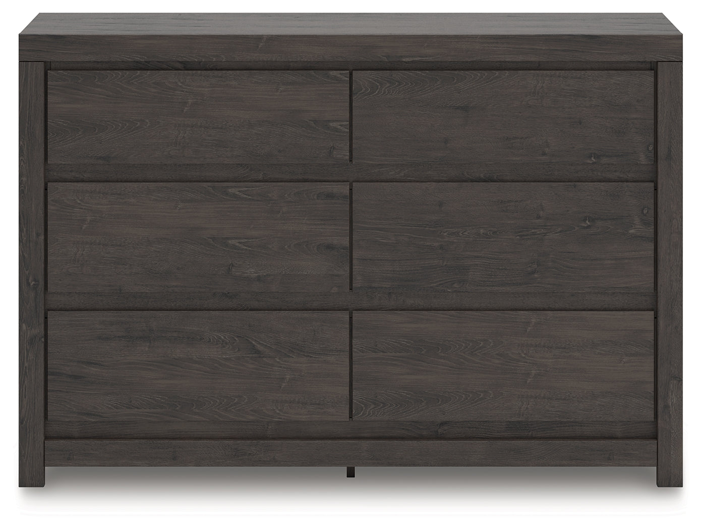 Fraluna Charcoal dresser head-on view